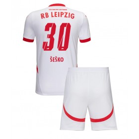 RB Leipzig Benjamin Sesko #30 Heimtrikot 2024-25 Kurzarm (+ kurze hosen)